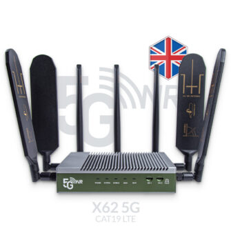 UK 5G LTE Router with SIM Slots Mobile Modem X62 5G
