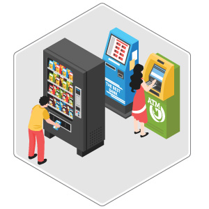 Industrial Applications of 4G Broadband Router - Vending Machine