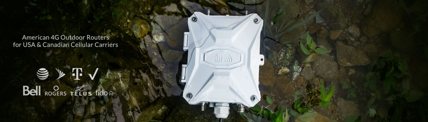Outdoor 4G Router with American LTE Modems