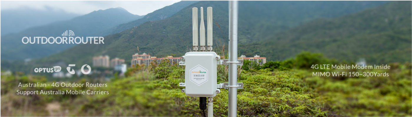 Australian 4G Outdoor Router LTE Modem MIMO WiFi