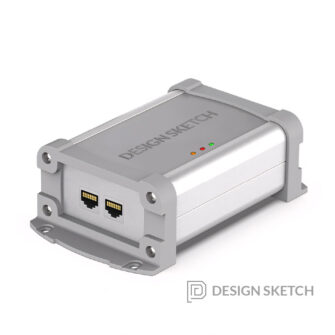 Dish DC Conversion PoE Power Converter Sketch