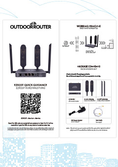 EZR23T 4G LTE Router Quick Guidance