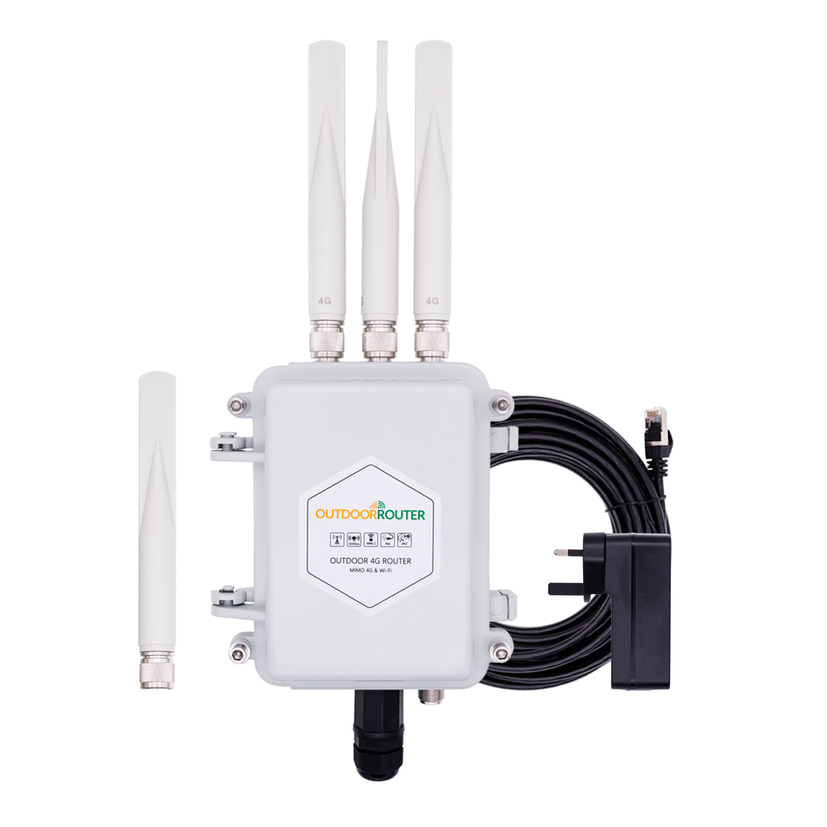 EZR33-Y4U UK Outdoor LTE 4G Router Dual-SIM Cat4