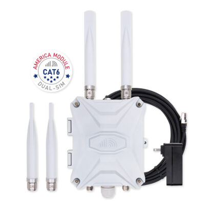Outdoor Cellular Router CAT6 Modem Outdoor 4G WiFi CPE Waterproof