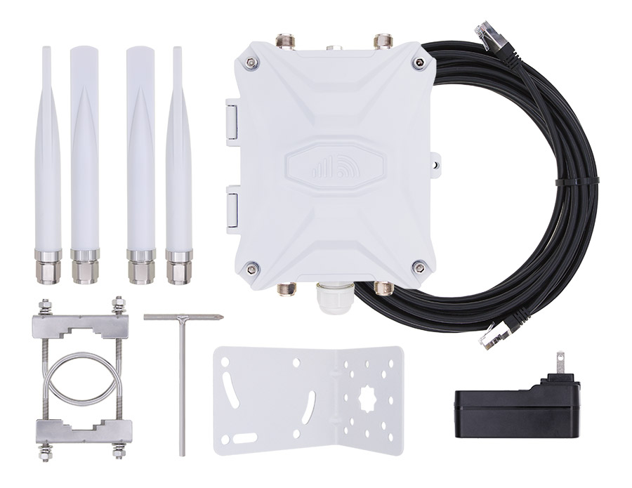 Outdoor 4G LTE Router - CAT6 Modem Cellular Rural 4G Internet