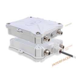 Rugged 4G Router LTE Modem with Waterproof Enclosure Interfaces