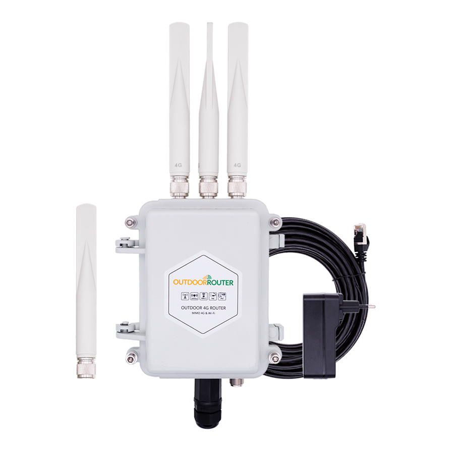 Outdoor LTE 4G Router – Dual SIM External WiFi