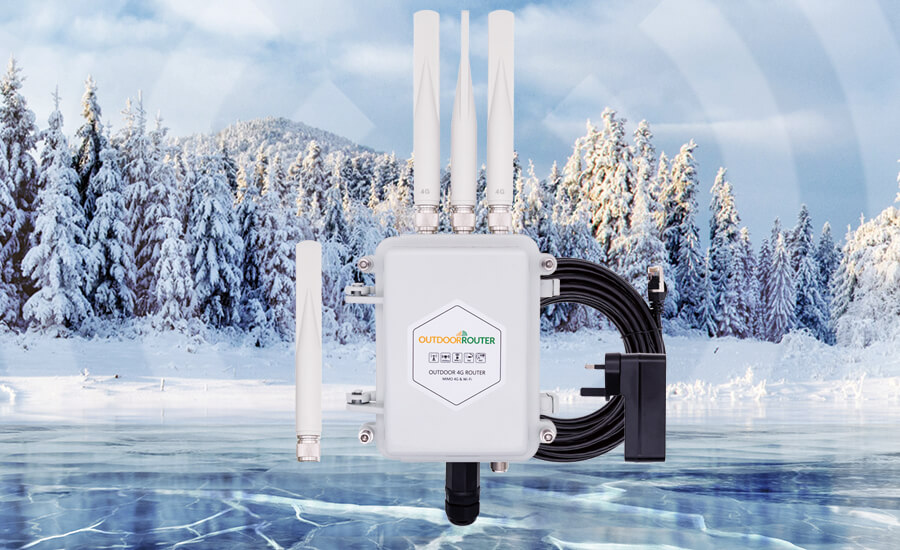 Waterproof IP67 4G Outdoor Router