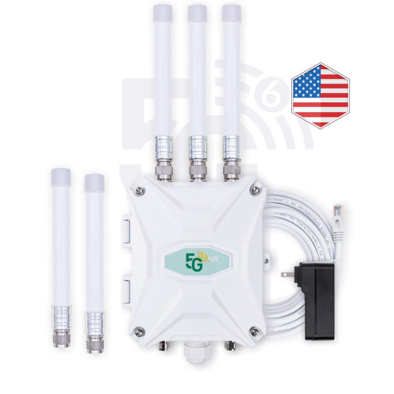 Outdoor 5G NR Router Mobile SIM Card Modem SIM Slots