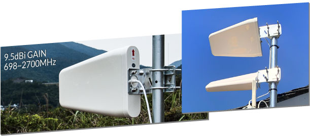 External Directional Outdoor Antenna LPDA