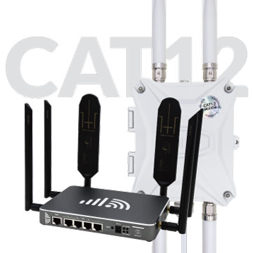 Global 4G SIM Card Routers with LTE Modem CAT12