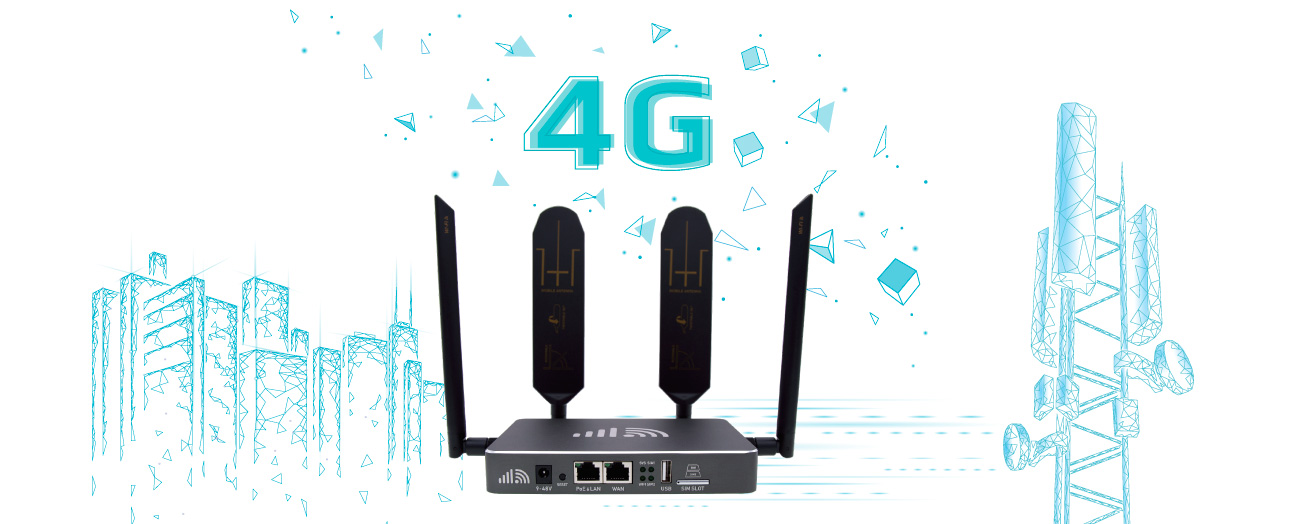 4G Cellular Router Industrial LTE SIM Modem Cat4