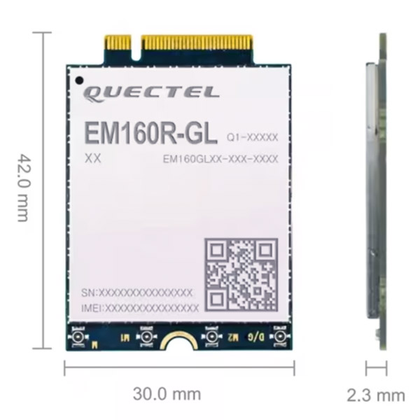 CAT16 Modem 4G LTE Global Bands M2 Key-B