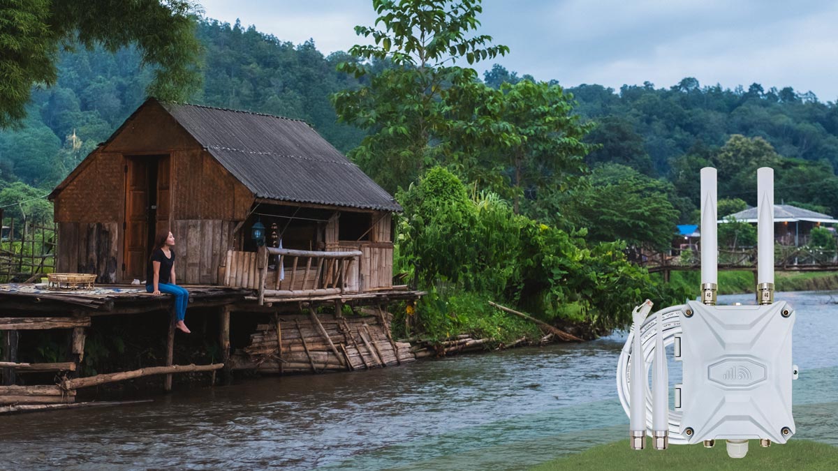 Mobile Internet for Rural Cabins Villages Valleys