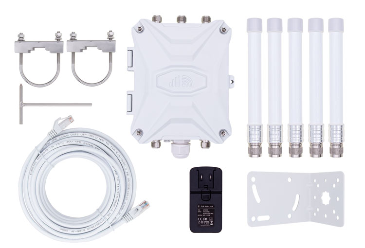 Outdoor 5G CPE Router Package Contents