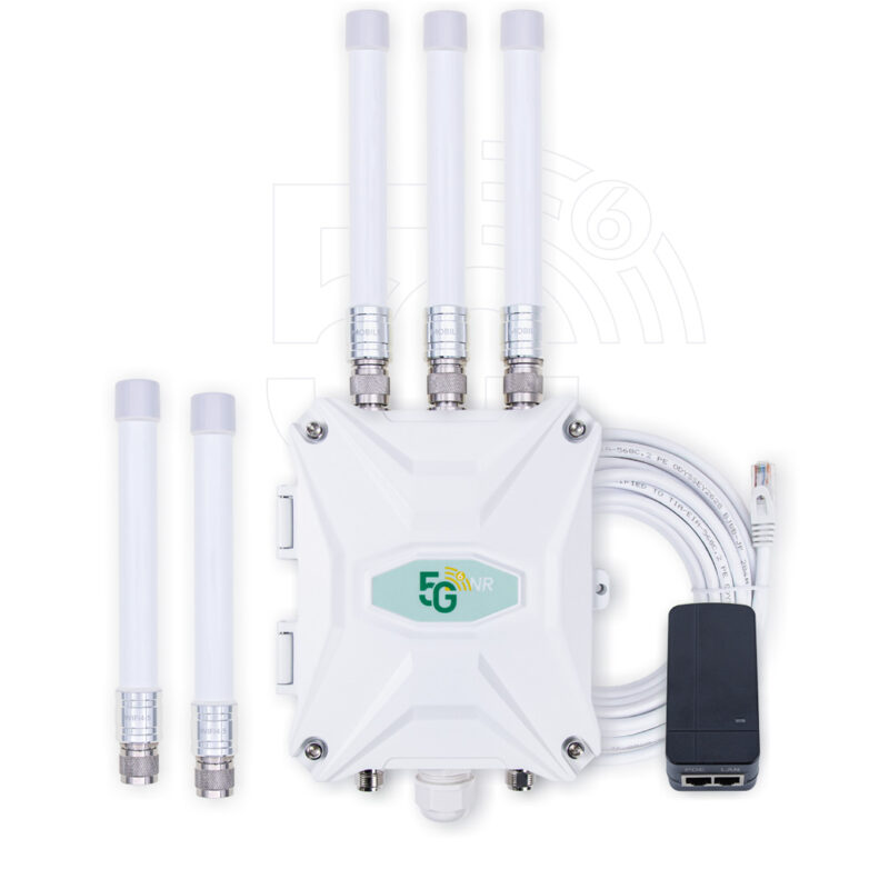 Outdoor 5G Modem WiFi6 Waterproof Mobile Internet Gateway