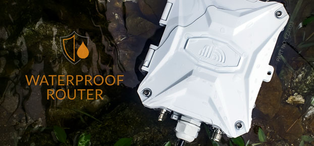 Outdoor Weatherproof 4G Router in IP67 Rated Waterproof Enclosure Box