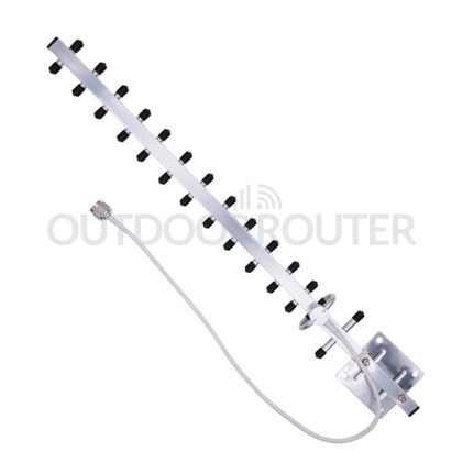 Outdoor WiFi Yagi Antenna 60cm Cable N-Male