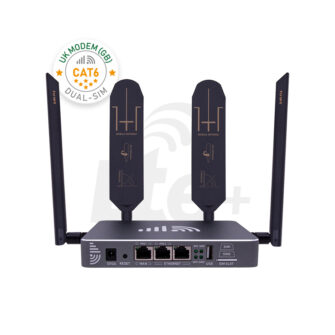 UK 4G SIM Router with CAT6 LTE Modem and SIM Slots