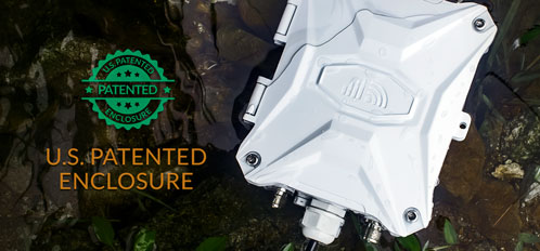 Outdoor Router US Patented Waterproof Enclosure