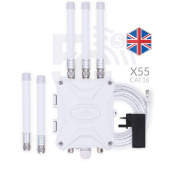 Outdoor Router UK SIM Modem 5G X55 Cat 16