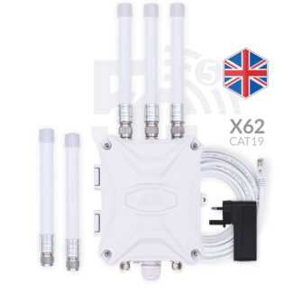 UK Outdoor 5G Router X62 Modem Cat 19 External CPE